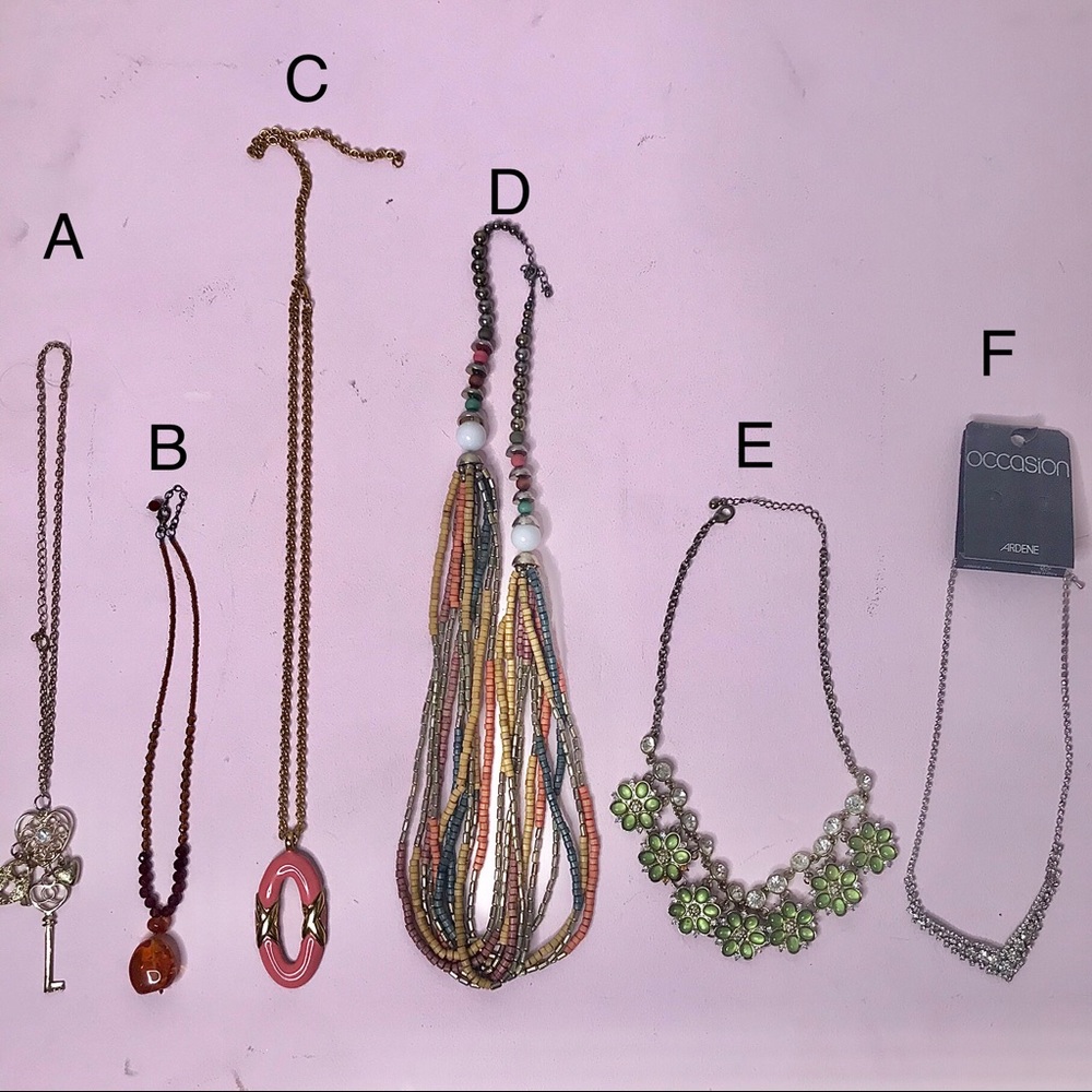 Random assortment of Necklaces and Bracelets